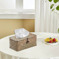 Handmade Woven Tissue Box Cover, Natural Fibre Tissue Holder - view 4