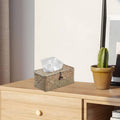 Handmade Woven Tissue Box Cover, Natural Fibre Tissue Holder - view 5