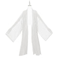 Hanfu Women's Long Lapel Top - Ivory, Large (Bust 112 cm)