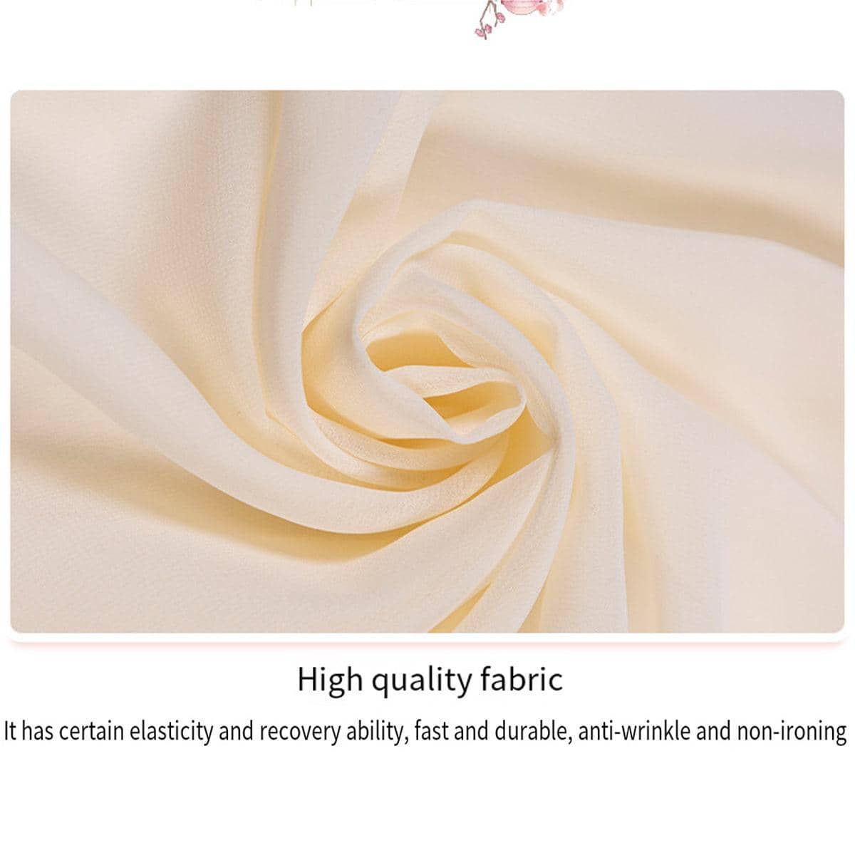 Hanfu Women's Long Lapel Top - Ivory, Small (Bust 100 cm) - view 5