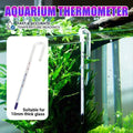 Hang on Aquarium Glass Thermometer Celsius for 10 mm Thick Glass