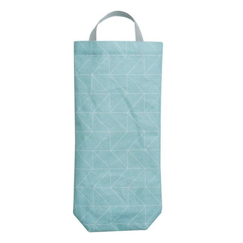 Hanging Bag Holder Organiser for Kitchen Trash and Garbage Bags - Teal