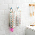 Hanging Bag Holder Organiser for Kitchen Trash and Garbage Bags - Teal - view 4
