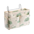 Hanging Bedside Storage Caddy with Pockets - Blue Clouds