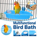 Hanging Bird Bath Basin for Cages, Multifunctional Bird Bathtub