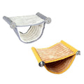 Hanging Bird Nest Bed, Soft Plush Bunk House for Birds - Yellow - view 3