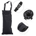 Hanging Car Rubbish Bags, Black Oxford Cloth, Pack of 2 - view 2