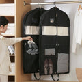 Hanging Clothes Dust Cover Storage Bag, Pack of 2 - 130 cm - view 5