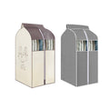 Hanging Garment Cover with Clear Window, 120 cm - Grey - view 3