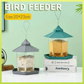 Hanging Gazebo Wild Bird Feeder for Garden - Grey - view 2