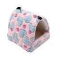 Hanging Hammock Nest for Small Pets - Pink, Small (8 x 8 cm)