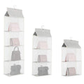 Hanging Handbag Organiser for Wardrobe - 2 Layers, 40 x 16 x 70 cm