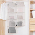 Hanging Handbag Organiser for Wardrobe - 2 Layers, 40 x 16 x 70 cm - view 3