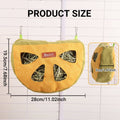 Hanging Hay Feeder Bag Washable Anti Waste for Bunnies, Hamsters and Small Pet Cages - view 3
