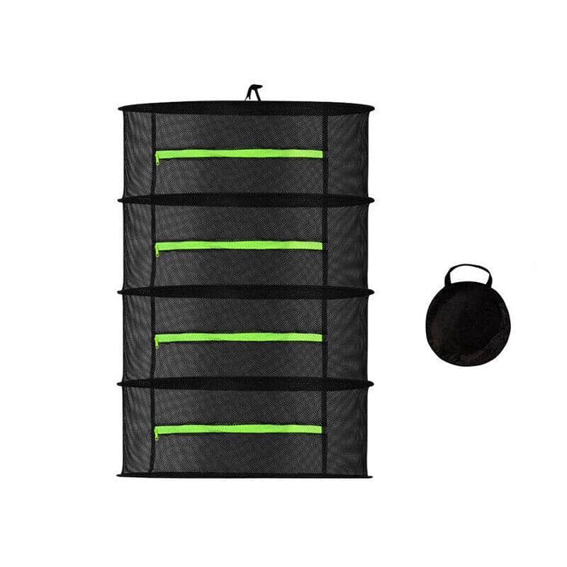 Hanging Herb Drying Net with Carry Bag - 4 Layers, 60 cm Diameter