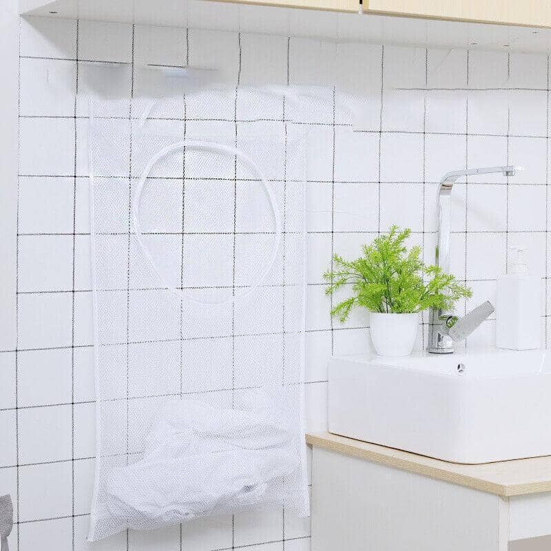 Hanging Laundry Bag, Oxford Cloth, 77 x 50 cm - Grey - view 5