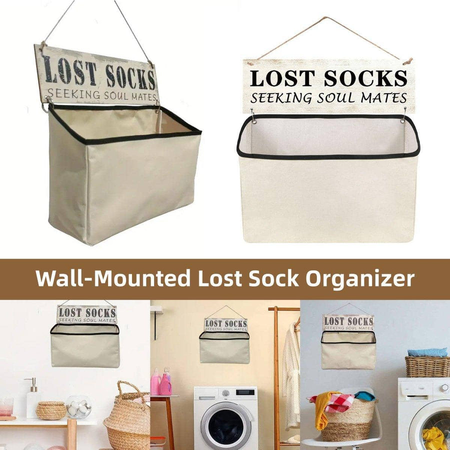 Hanging Laundry Sock Storage Bag Multifunctional Organiser for Clothes