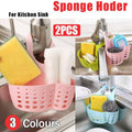 Hanging Sink Sponge Holder, Pack of 2 - Blue - view 2