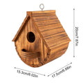 Hanging Wooden Birdhouse for Garden and Backyard, Outdoor Bird Shelter - view 3