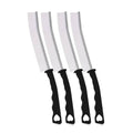 Hard Bristle Crevice Cleaning Brush, 22.5 x 2 cm - Pack of 4, White