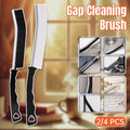 Hard Bristle Crevice Cleaning Brush for Gaps - Black, Pack of 2 - view 2