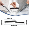 Hard Bristle Crevice Cleaning Brush for Gaps - Black, Pack of 2 - view 5