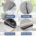 Hard Bristle Crevice Cleaning Brush for Gaps - White, Pack of 2 - view 4