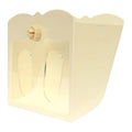 Hay Feeder Rack for Rabbits and Guinea Pigs - White, Acrylic Front