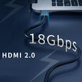 HDMI 2.0 Cable, 4K High Speed with Gold Plated Connectors - 10 m - view 4
