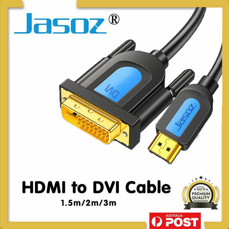 HDMI to DVI Cable, DVI-D Male to HDMI Male - 2 m - view 2