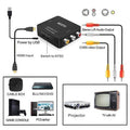 HDMI to RCA Converter with Composite Video and Stereo Audio, Black - view 5