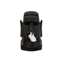 Head-Shaped Tissue Box with Headphone and Glasses Stand - Black