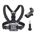 Head Strap and Chest Harness Mount for GoPro Hero 1 to 6 Action Cameras