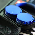 Headphone Hard Carrying Case with Mesh Pocket, 21 x 19 x 6 cm - Black - view 3