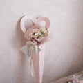 Heart Handle Single Flower Gift Boxes - White, Pack of 50 - view 5