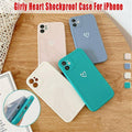 Heart Pattern Shockproof Phone Case for iPhone 12 Pro - Pink - view 2