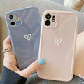 Heart Pattern Shockproof Phone Case for iPhone 12 Pro - Pink - view 3
