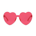 Heart Shape Sunglasses for Party and Festival - Pink