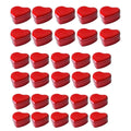 Heart Shaped Tinplate Gift Boxes, Pack of 10 - Small 7 x 7 x 3.6cm - view 3