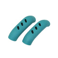 Heat Resistant Silicone Pan Handle Covers, Pack of 2 - Teal Green