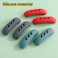 Heat Resistant Silicone Pan Handle Covers, Pack of 2 - Teal Green - view 5