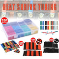 Heat Shrink Tubing Assortment Kit, Wire Insulation Sleeving - Pack of 150, Black - view 2