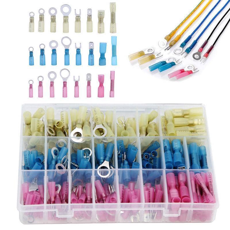 Heat Shrink Wire Connector Kit with Storage Box, 240 Connectors - view 3