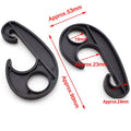 Heavy Duty Black Plastic Luggage Net Hooks - Pack of 30 - view 4
