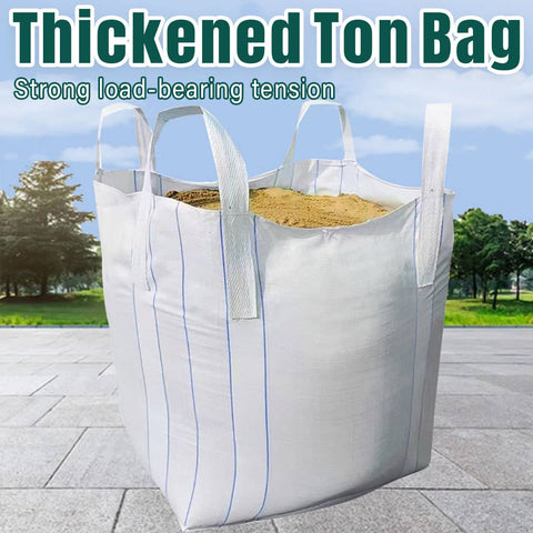 Heavy Duty Bulk Ton Bag - White, 90 x 90 x 110cm