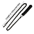 Heavy Duty Chew Resistant Dog Leash with Metal Chain, 165 cm - Green - view 4