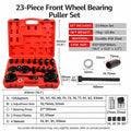 Heavy Duty Front Hub Bearing Race Service Kit 23 Piece Automotive Repair Tool Set - view 3