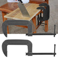 Heavy Duty G Clamp for Woodworking - 2 Inch (5.1 cm), Max Opening 55 mm - view 5