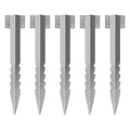Heavy Duty Galvalume Steel Sleeper Brackets, Pack of 5 with 30 Screws - view 2