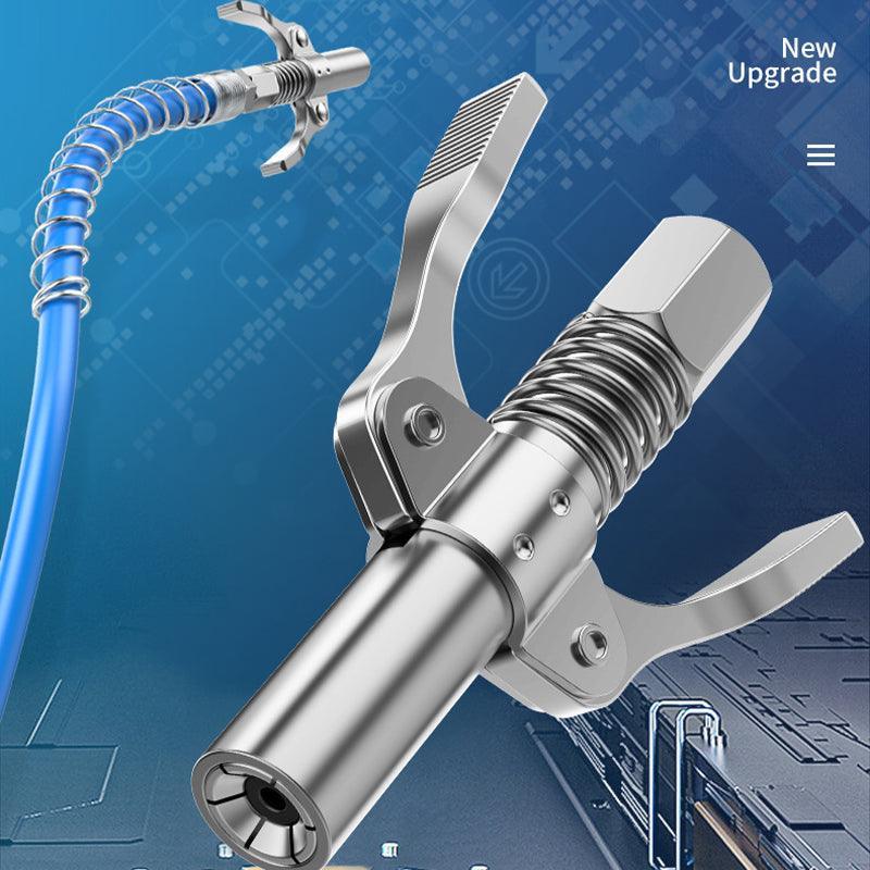 Heavy Duty Grease Gun Coupler with Quick Lock and Double Handle - view 5